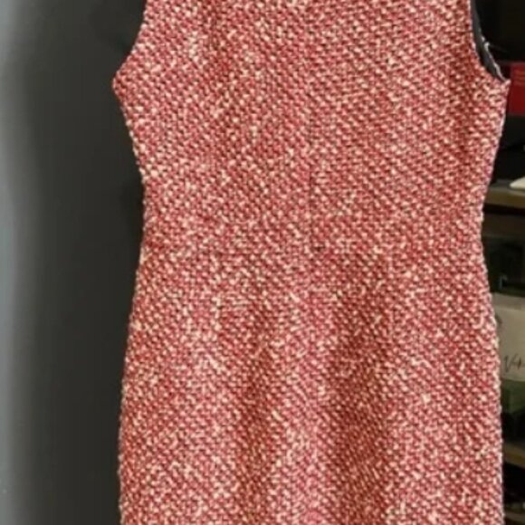 Like -new J. Crew Tweed Wool Blend Boucle Dress, 8 - Picture 2 of 11